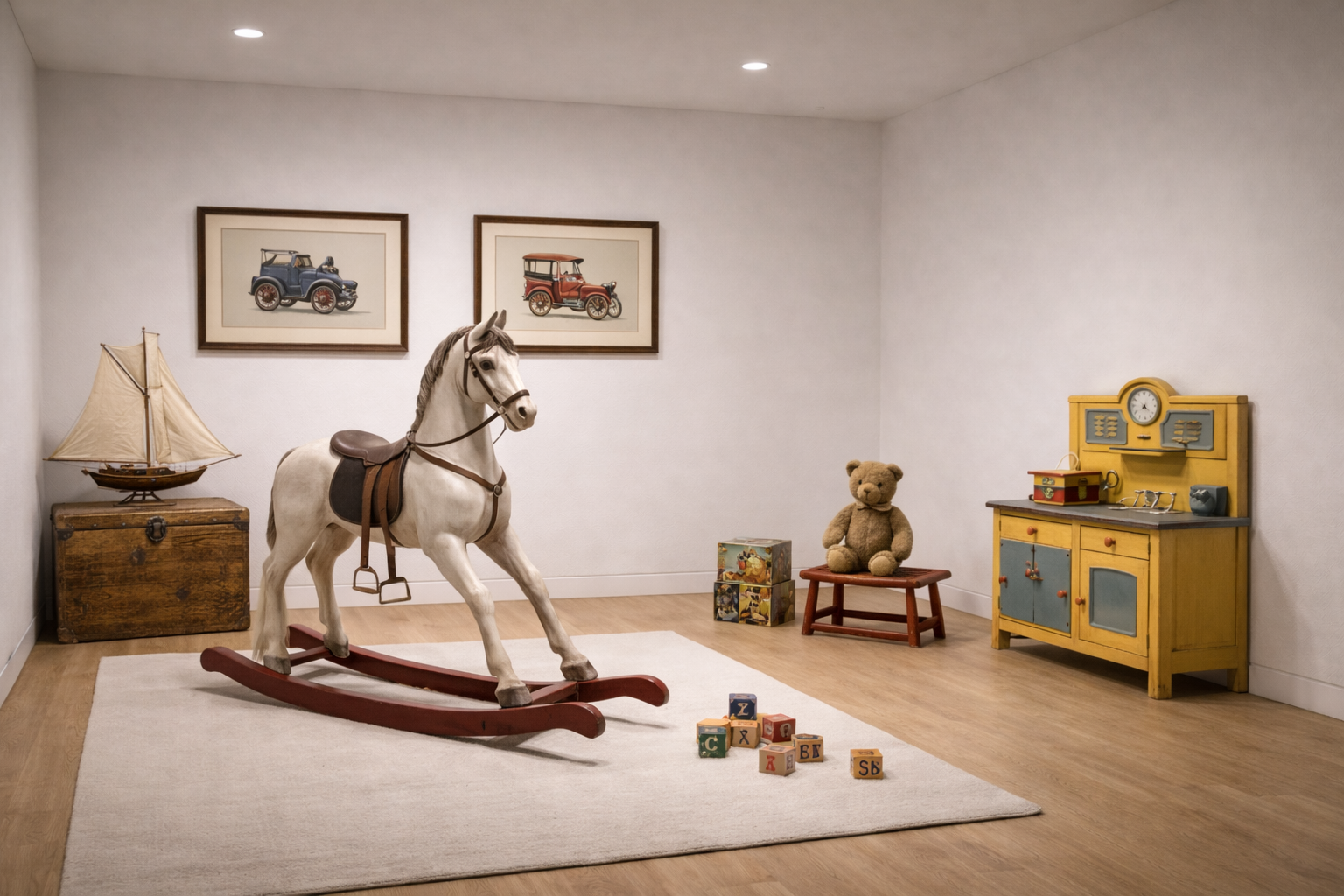 Varia Raum mit drei Bereichen