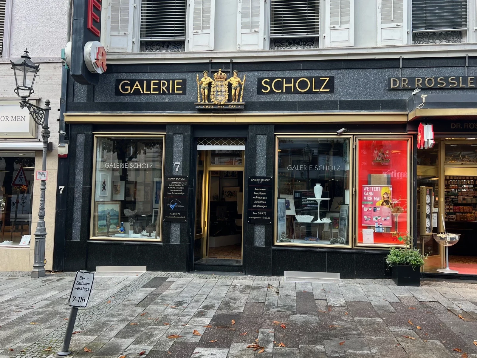 Galerie Scholz Aussenansicht