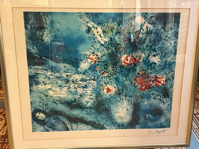 Marc Chagall Farblithografie II