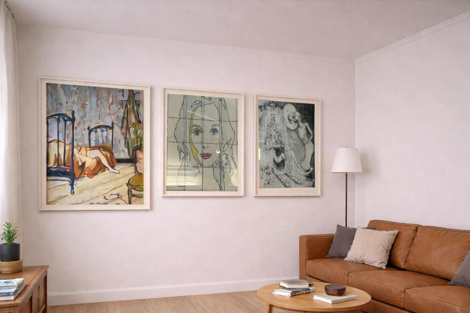 Raumansicht Malerei - Galerie Scholz
