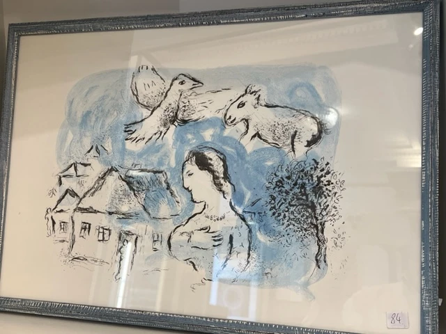 Marc Chagall Farblithografie I
