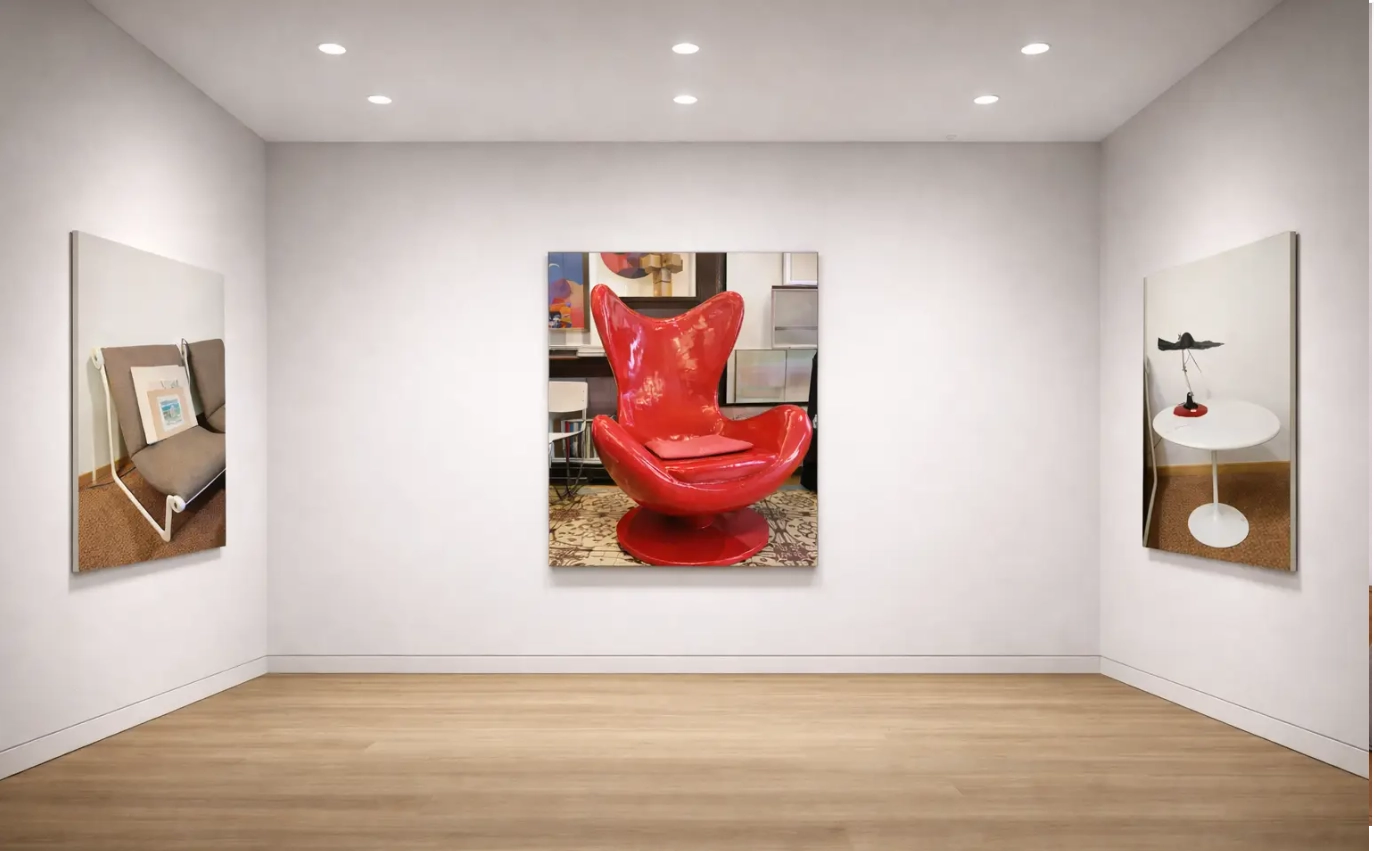 Individuelles Raum Design in der Galerie Scholz - Ansicht Raum 1