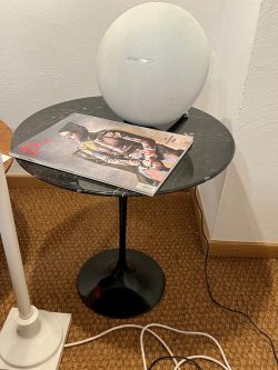 Beistelltisch rund marmoriert
Saarinen für Knoll