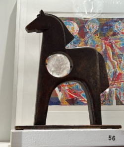 Bronze/Bergkristall Unikat - Heinz Rupp