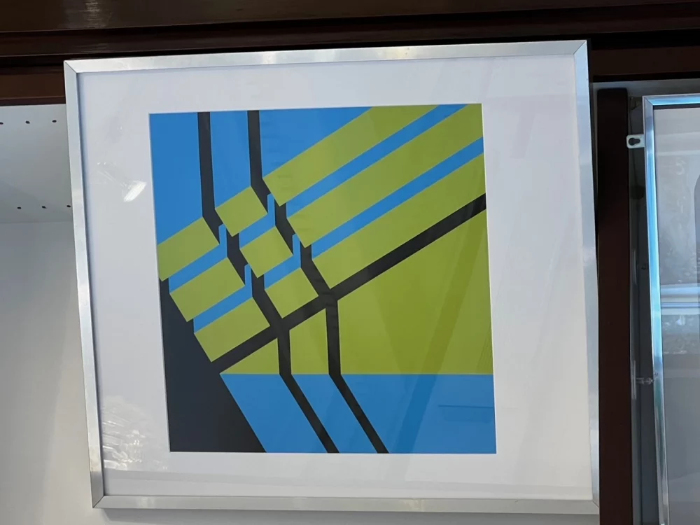 Farbserigraphie, verso handsigniert, Madrid Rinaldo Paluzzi,